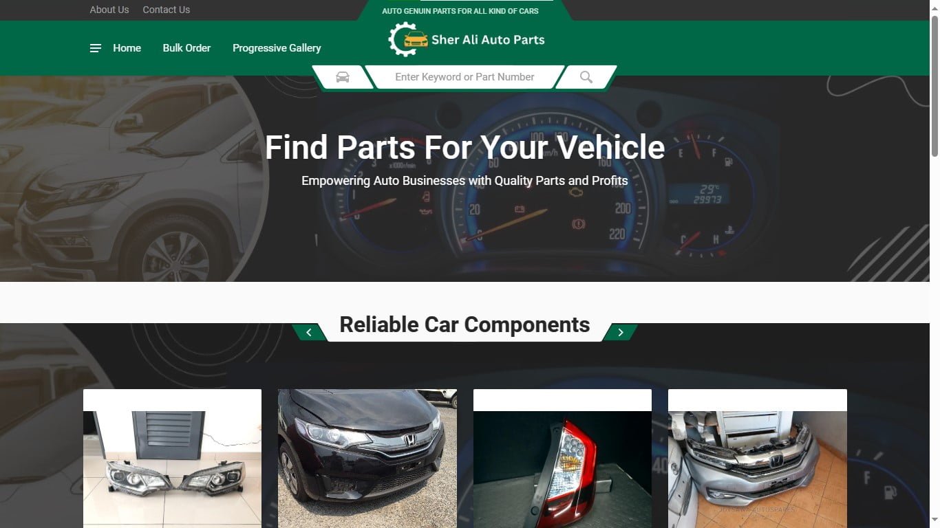 sher ali auto spare parts