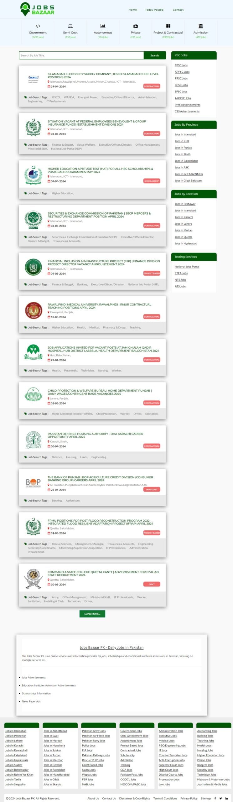 www.jobsbazaar.pk